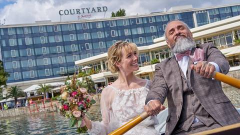 Event-Terrasse Courtyard by Marriott Hannover Maschsee